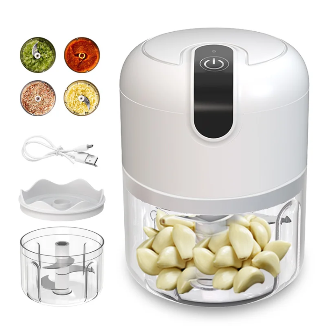 Mini Electric Chopper for Garlic, Meat and Vegetables