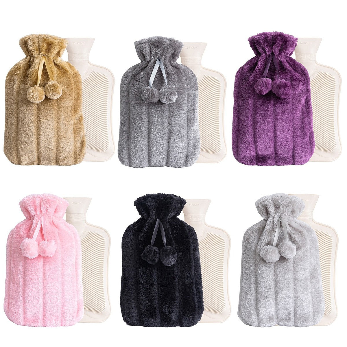 Super Soft Fur Hot Water Bottle