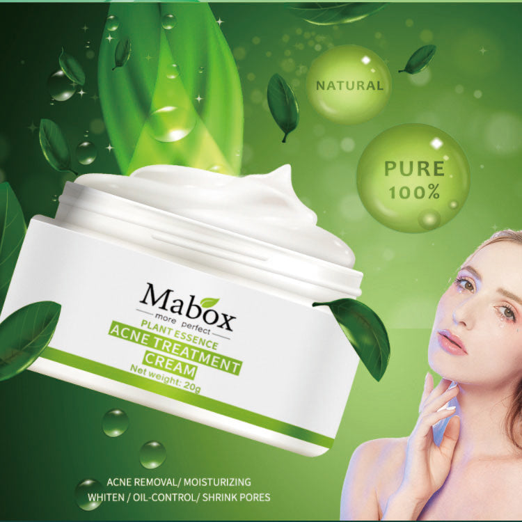 Mabox More Perfect 20g 100% Pure Natural Plant Whitening Moisturizing Acne Treatment Cream